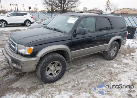 2000 Toyota 4Runner Limited V6 из США, поврежденный, VIN JT3HN87R9Y0267676
